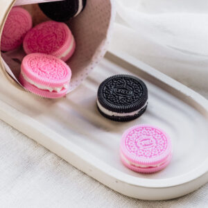 Χειροποίητα wax melts σε σχήμα oreo bisquit