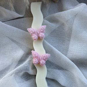 Χειροποίητη Πασχαλινή Λαμπάδα “Butterfly Wave”